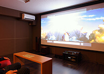 シアタールームの外観